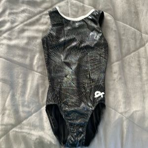 Gk sparkly black leotard